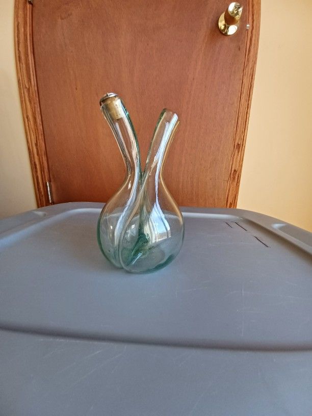 Antique Glass Container