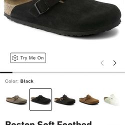 Birkenstocks Soft Footbed Clogs Size 6.5 W