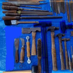 Assorted Wood Handle Tools. Sell as a Lot or Individually