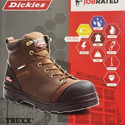 Working Steel Toe Boots Waterproof electric Hazard 3M Scotchlite Dual Density Comport Insole Odor Free Technology