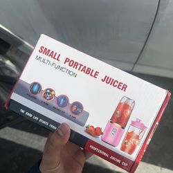 New Pink portable blender 