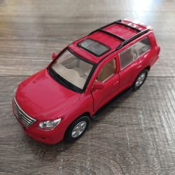 Lexus LX570 6-inch Red SUV Toy