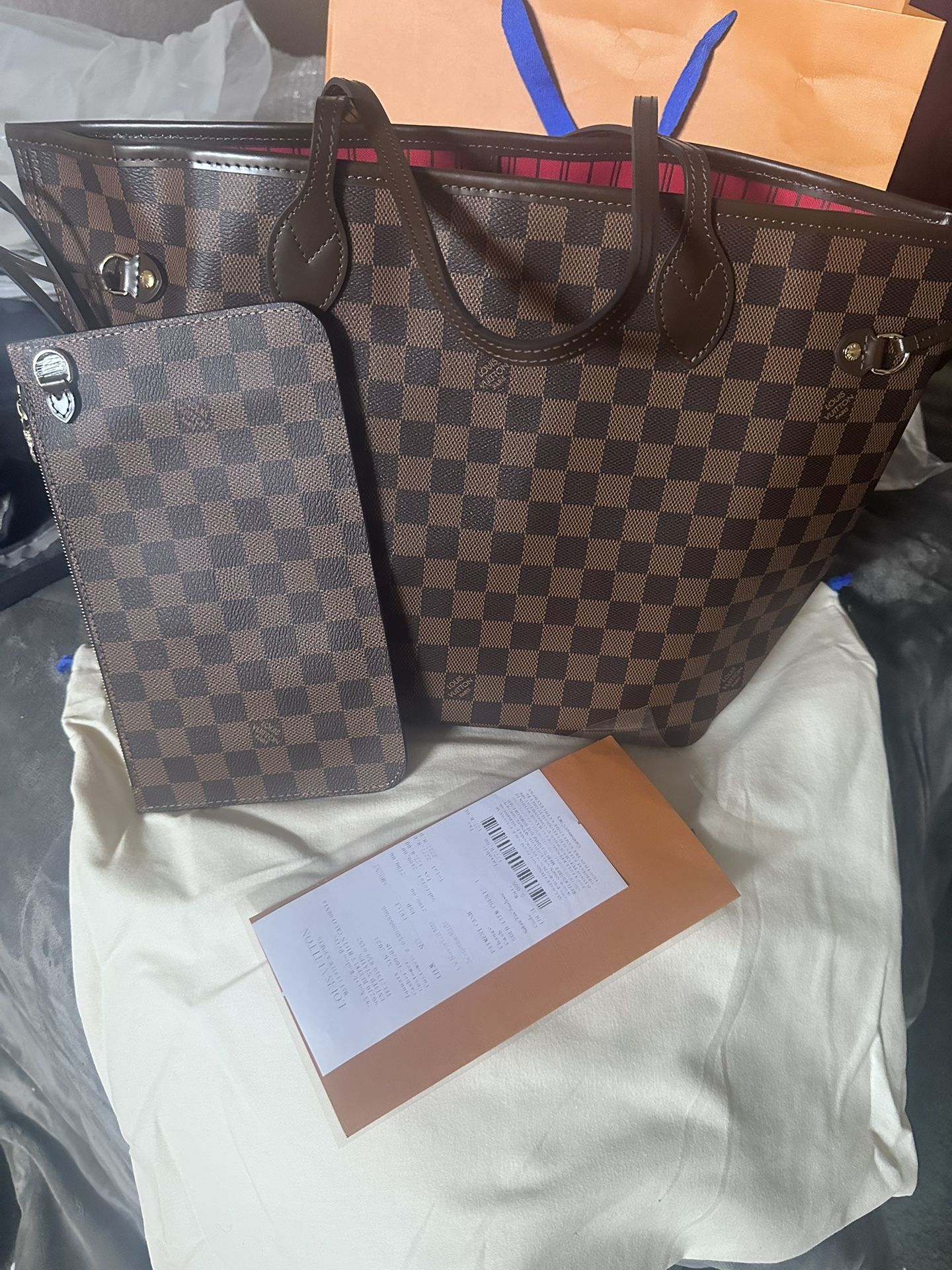 New Louis Vuitton Neverfull Bag MM