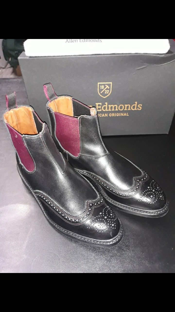 NIB Allen Edmonds Boots size 8 1/2
