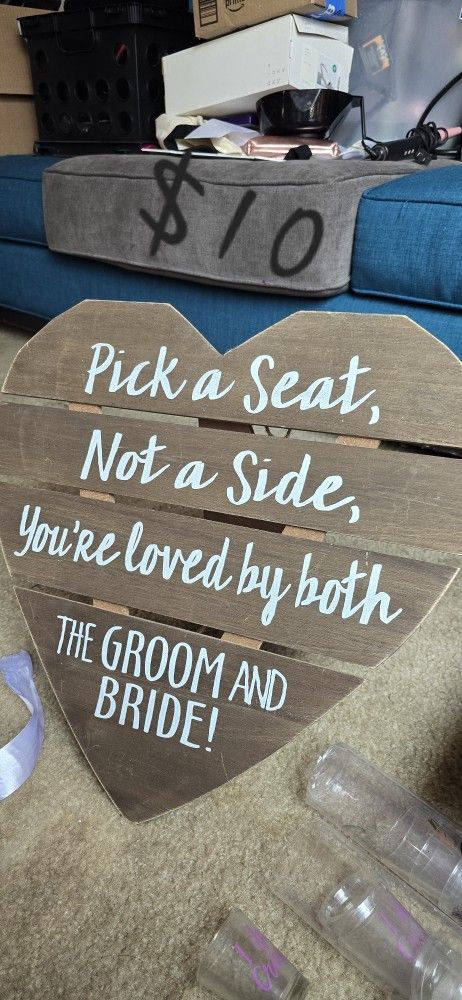 Pick A Seat Not A Side