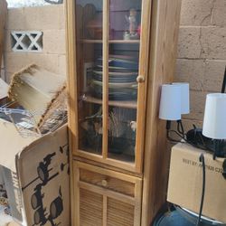 Wooden China Cabinet