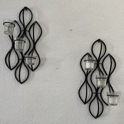 Beautiful Wall mounted candle holders