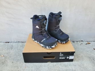 Burton Grom BOA Kids' Snowboard Boots Size 3K