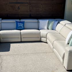 Leather Large Sectional