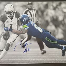 Seattle Seahawks Coby Bryant Autographed 11x14 Photo