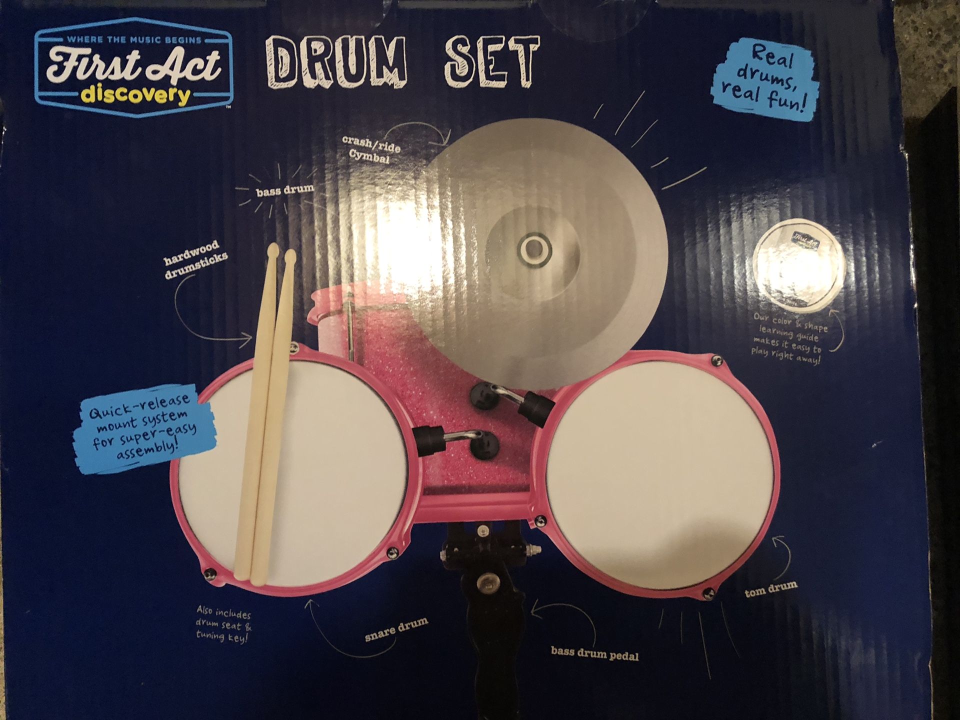 Kids drum set