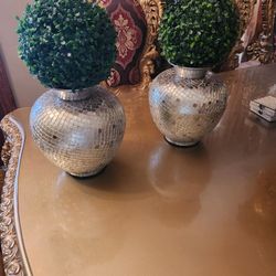 Silver Vases (2)