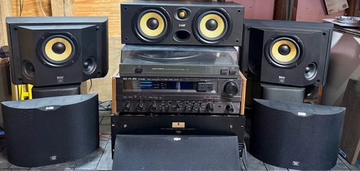B&W Surround sound system