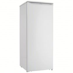 Danby DUFM085A4WDD Designer 8.5 Cu Ft Storage Upright Freezer Cooler, White