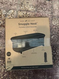 Baby Delight Snuggle Nest Portable Infant Bassinet