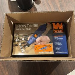 WEN Rotary Tool Kit With Flex Shaft