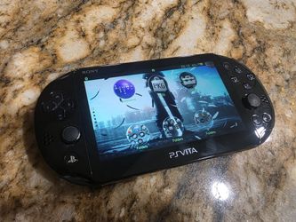 Playstation PS Vita Black 2000 Series Mod--bed Playstation Psp Video Game Console Ps vita