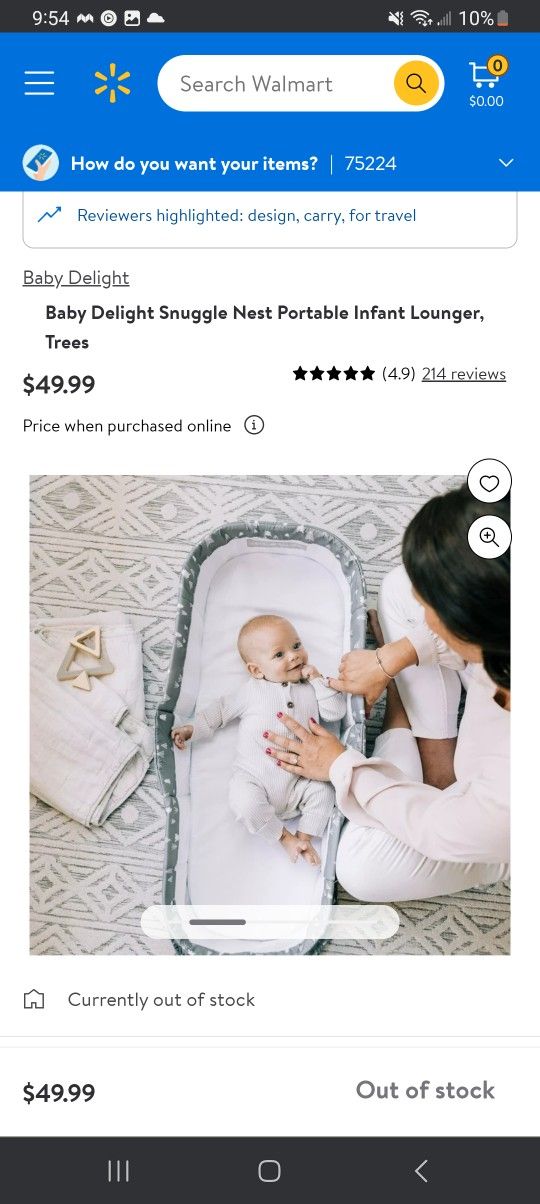 Baby Delight Snuggle Nest