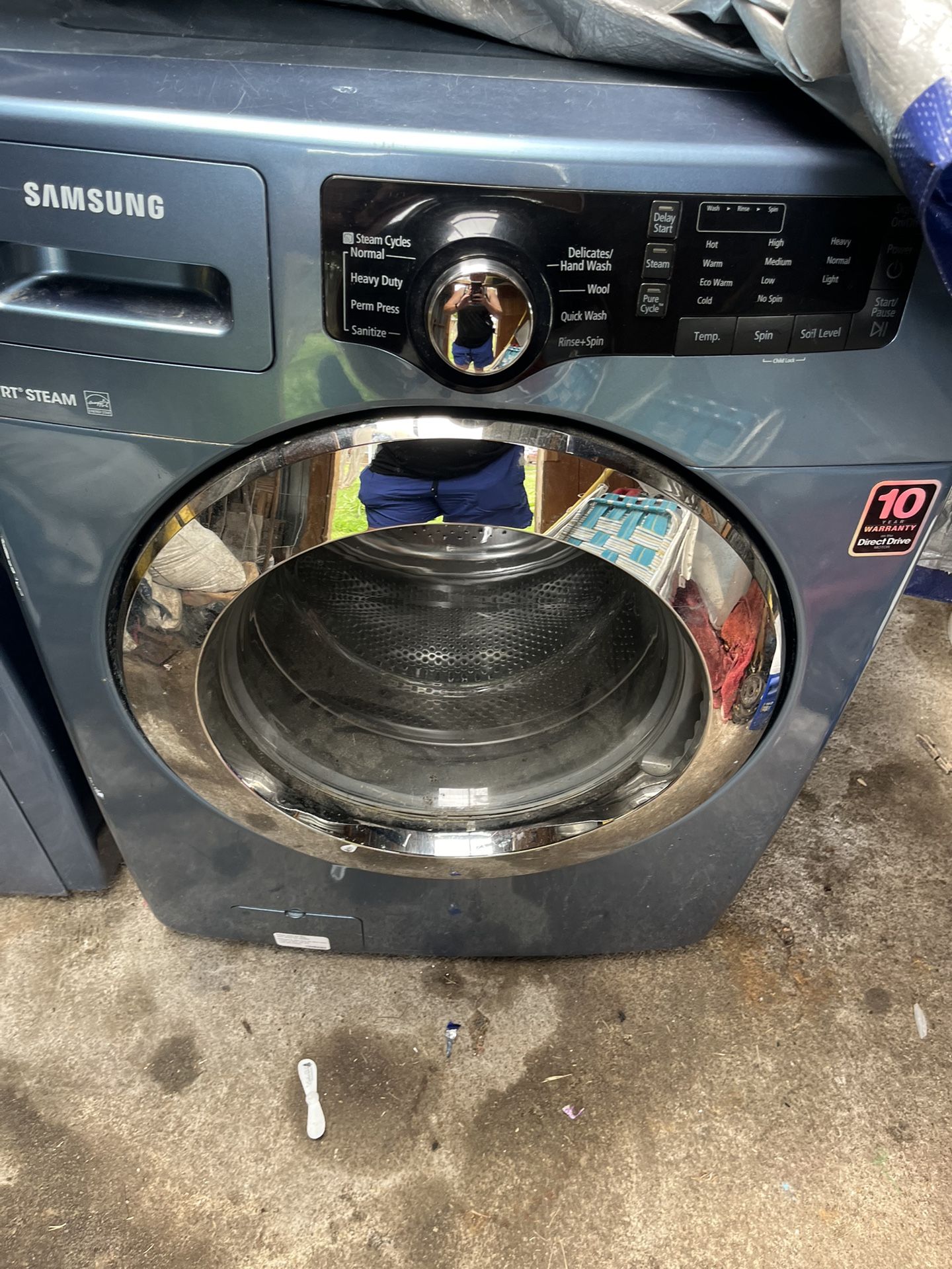A Samsung Washer And Dryer