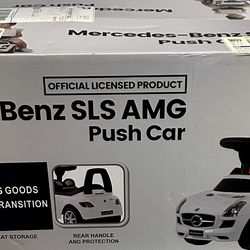 Mercedes-Benz SLS AMG Push Ride On Car for Kids – New in Box
