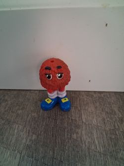 Vintage 1989 McDonald's Kids Toy Red Fry Guy Blue Yellow Shoes See Pictures