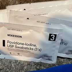 Povidone-iodine USP Swabsticks