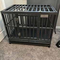 Luckup Lions Cage Dog Crate