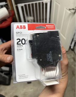 Abb 20 amp 2 pole gfci breakers - Thq model
