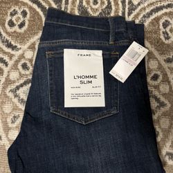 Frame L-Homme Slim Fit Denim New Size 32
