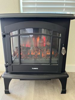 Turbro Electric Fireplace Stove Heater