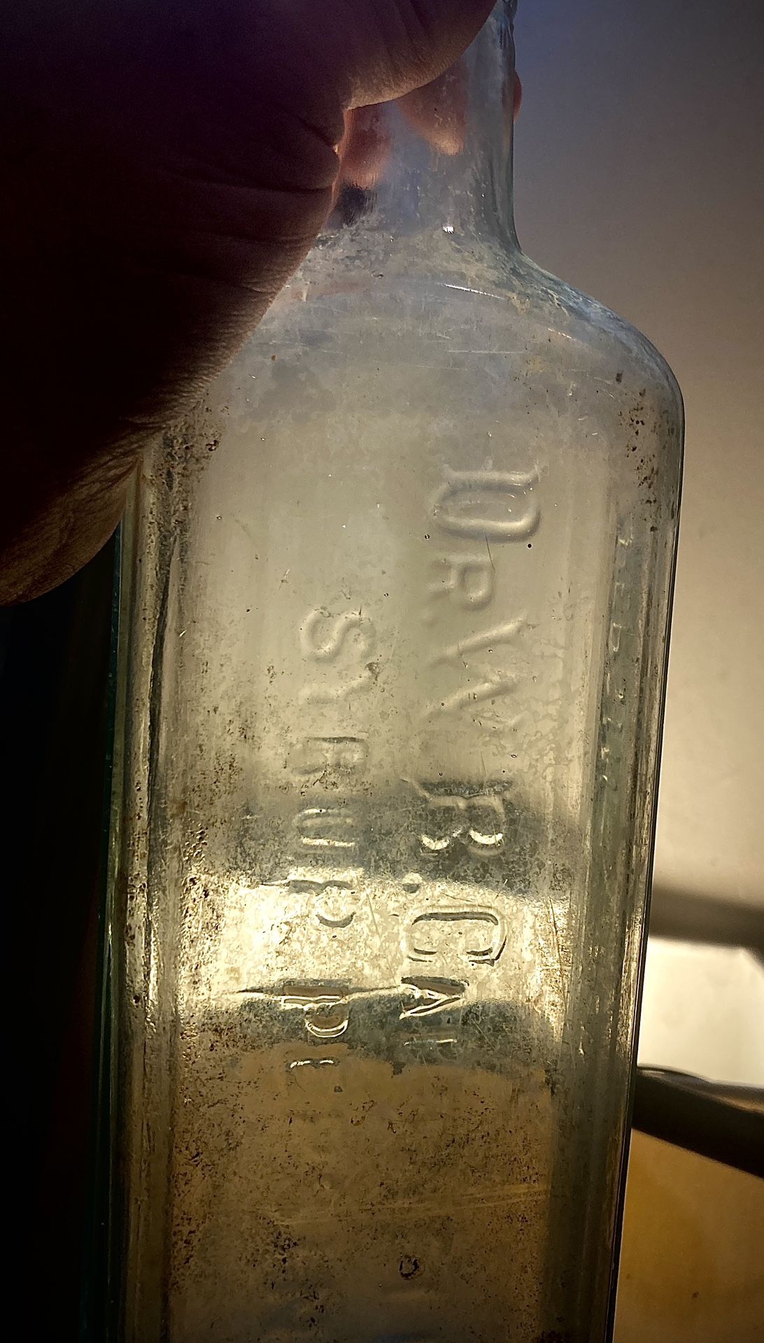Dr.WB Caldwell’s Syrup Pepsin Medicine Bottle 