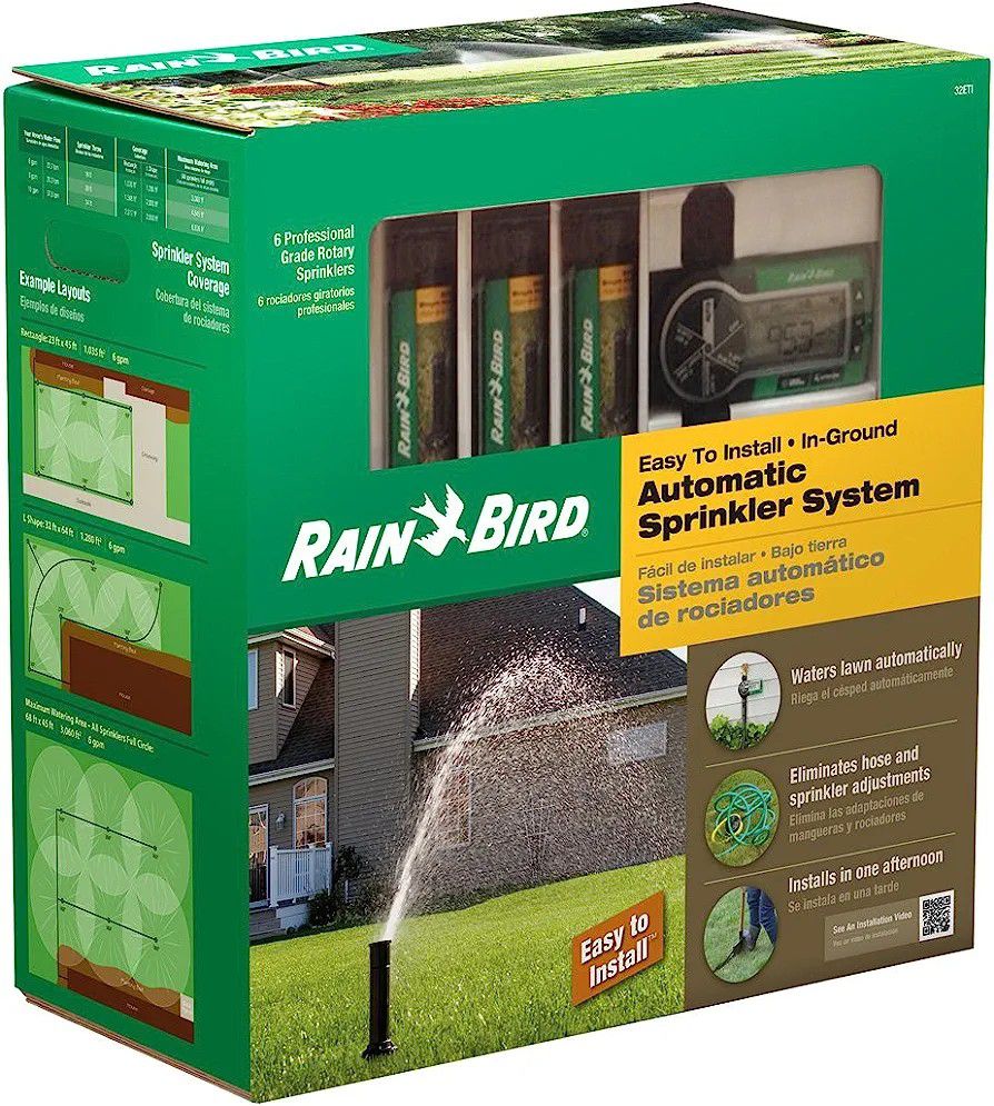 Rain Bird 32ETI DIY Sprinkler System 