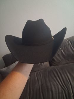 Black Felt Cowboy Hat