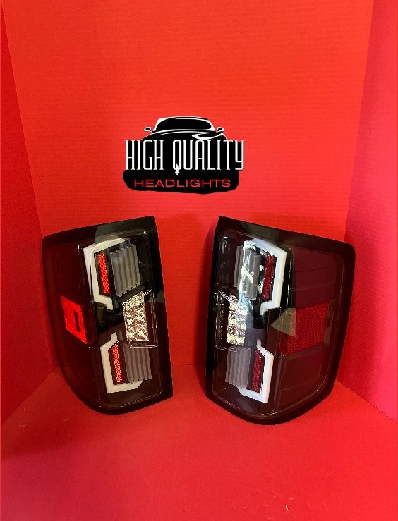 Chevy Silverado 2014. 2018 tail lights.