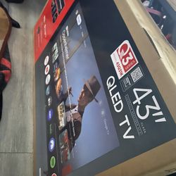 TCL QLED TV 43”