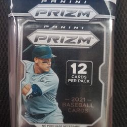 2021 Panini Prizm MLB Baseball Factory sealed cello pack. BRAND NEW IN