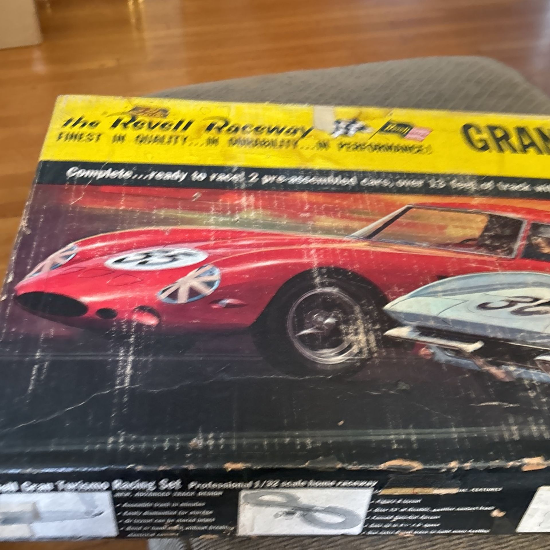Vintage 1965 Revell Raceway Gran Turismo Racing Set