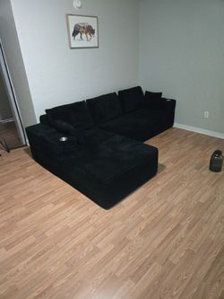 Very Comfortable Modular Sectional Couch W L Shaped Chaise