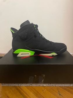Air Jordan 6 (Black & Electric Green)