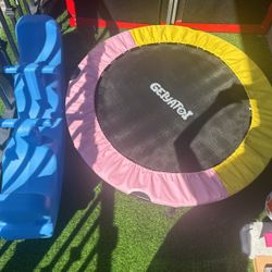 Brand New Kids Trampoline And Seesaw 