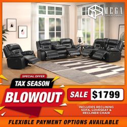 Living Room Set 3 Pc 