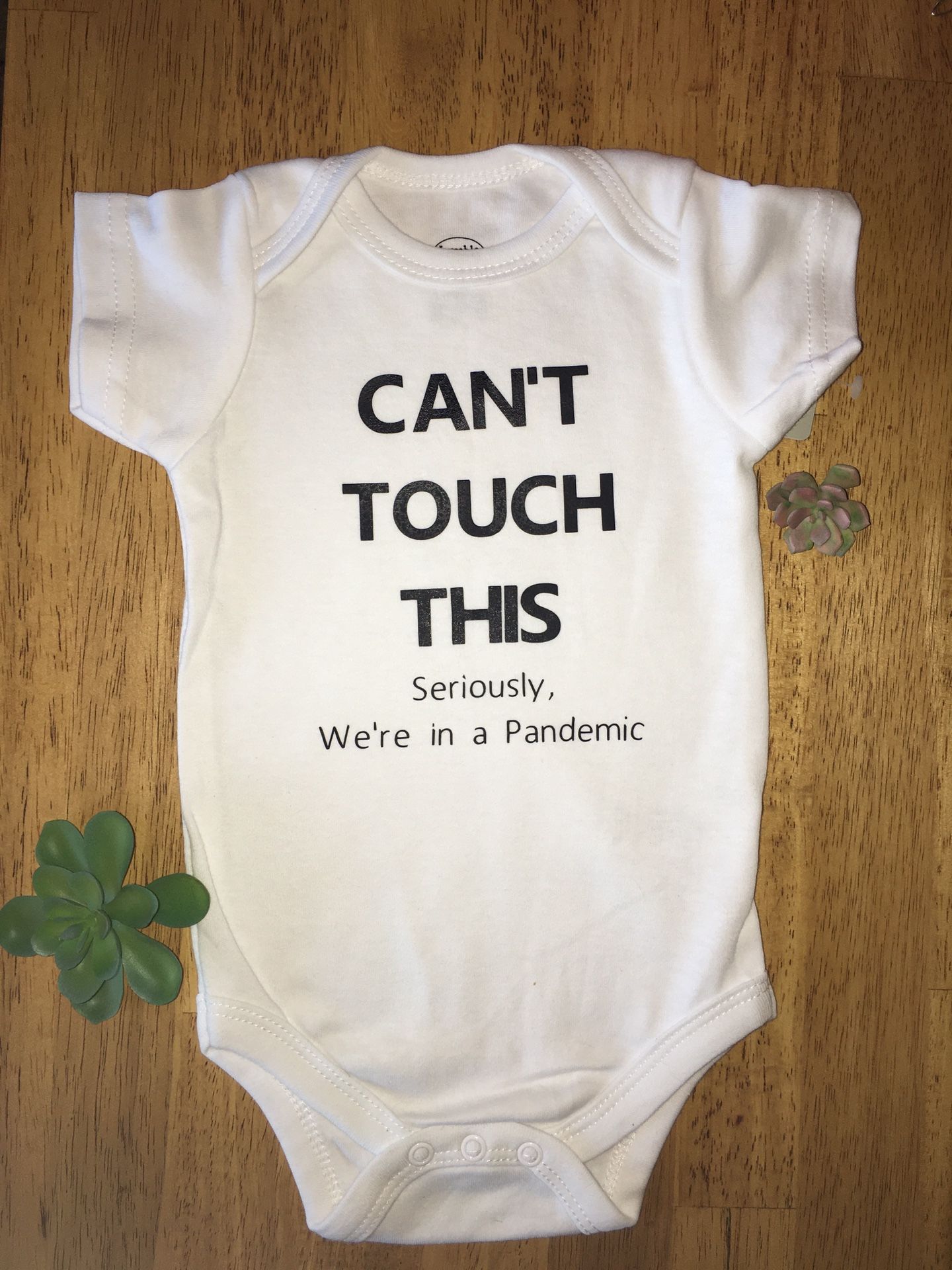 Custom Quarantine onesie 0-3 months