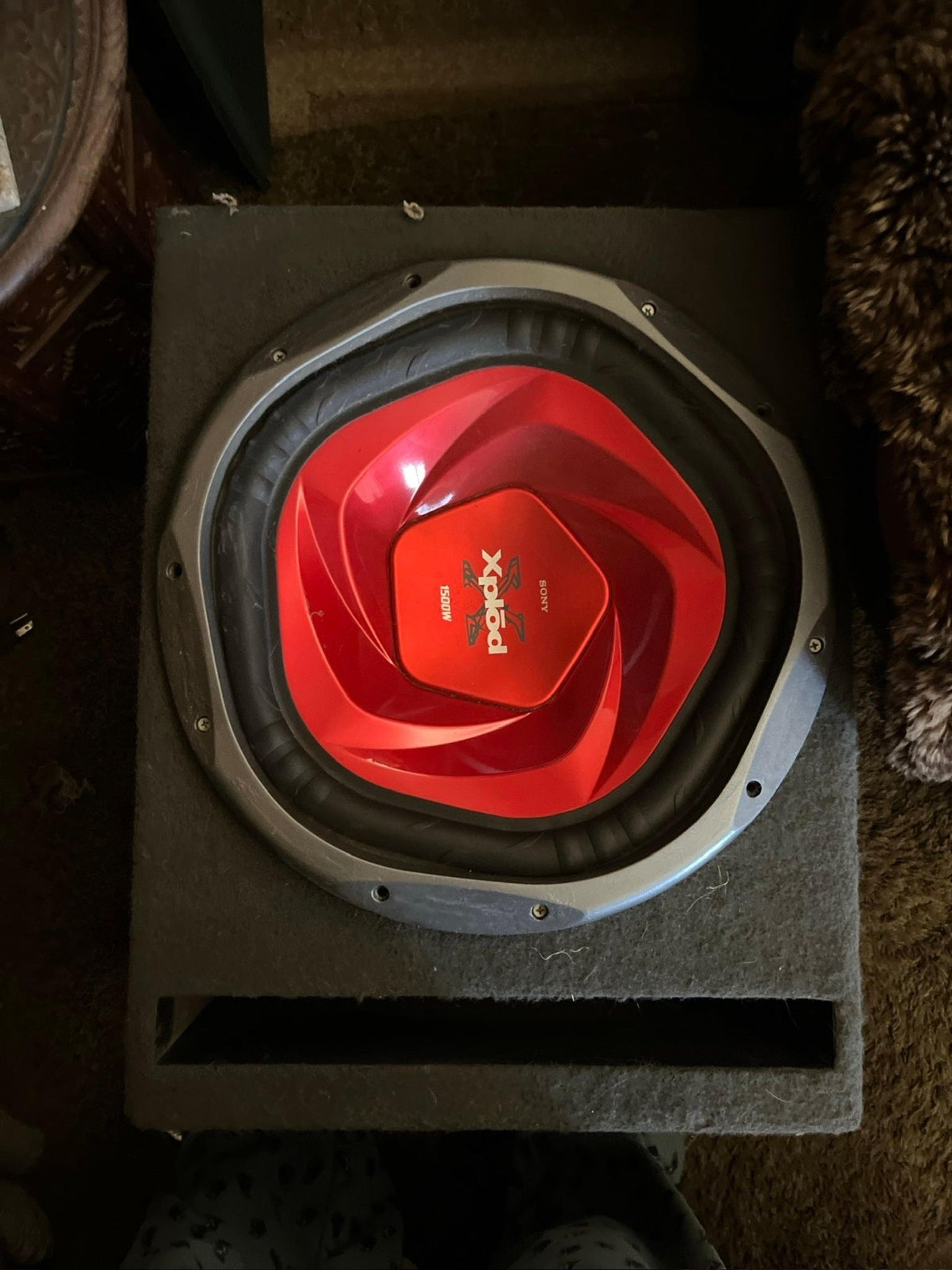 Two 15” Sony Xplōd Subs (Subwoofers) 