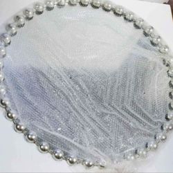 ROUND SILVER MIRROR 
