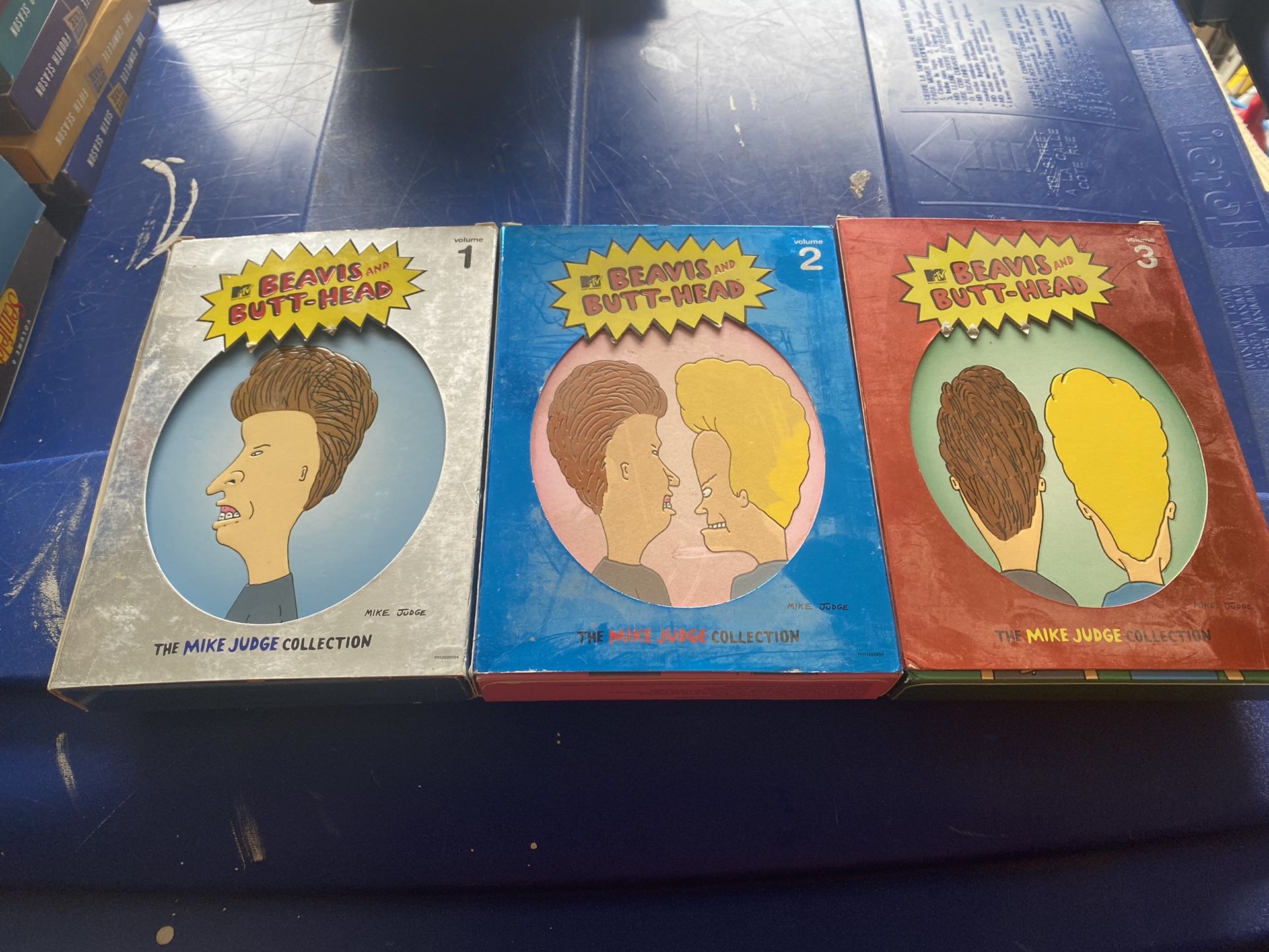 Bevis and Butthead DVD’s Season 1-2-3