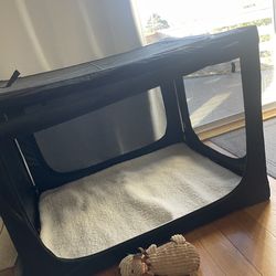 Brand new dog crate, aluminum frame