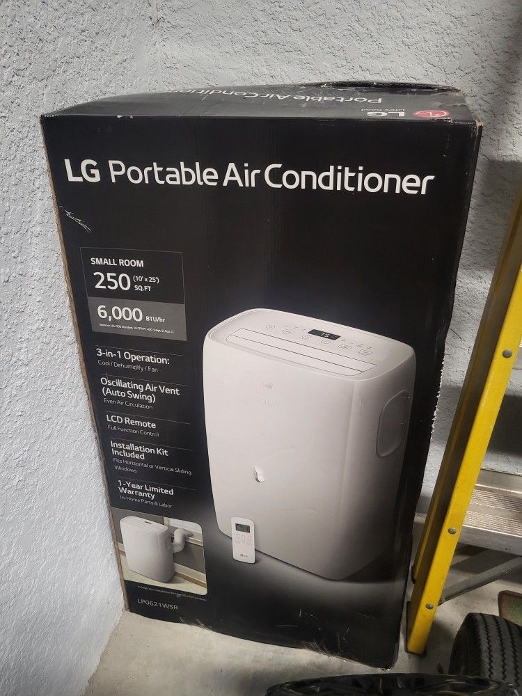 LG Portable AC like New Used Once Great Condition 