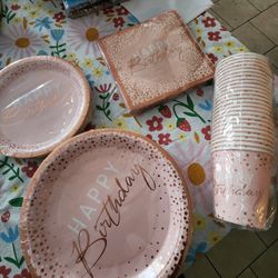 Birthday Plate Set
