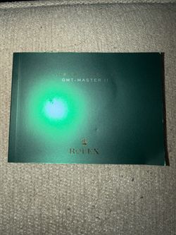 Rolex GMT booklet