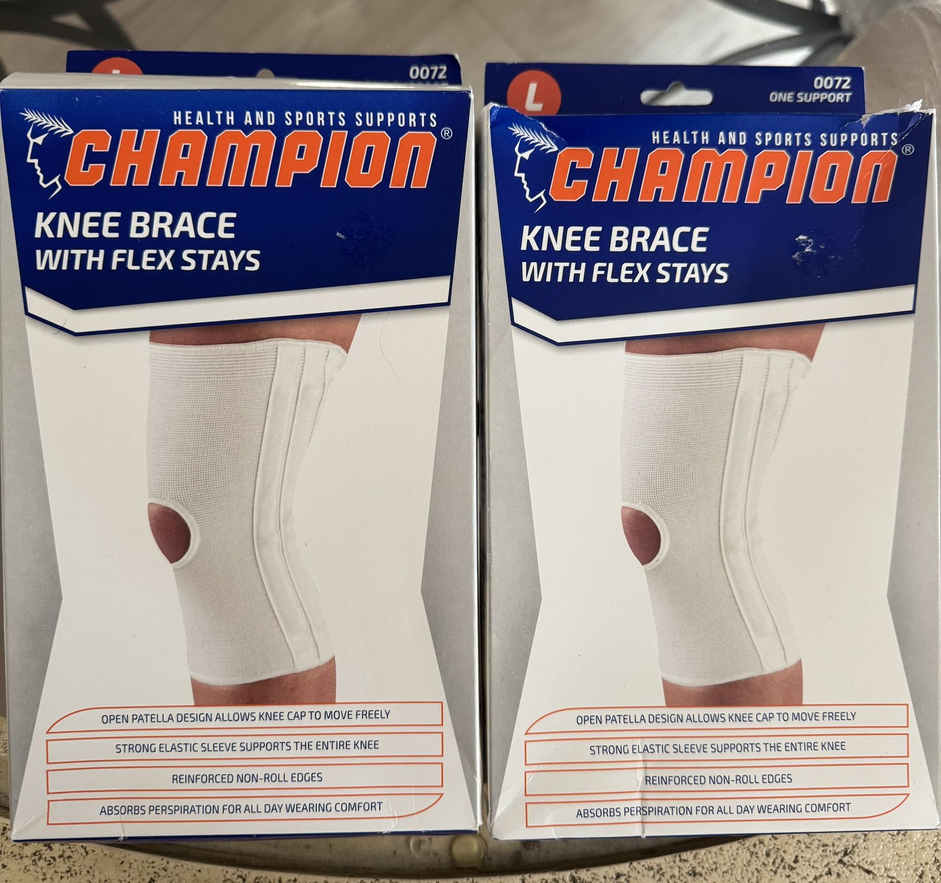 Champion Knee Brace with Flexible Stays